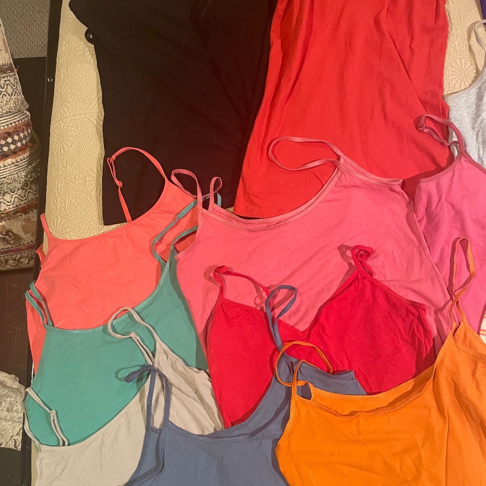 27 Spaghetti Strap Tanks